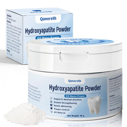 99.5% Pure Nano Hydroxyapatite Powder – DIY Toothpaste & Mouthwash (40g) – Fluoride-Free