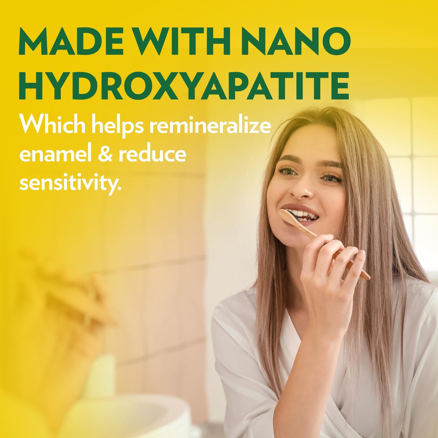Toothpaste Tablets Cinnamon – Nano Hydroxyapatite, Fluoride Free | 350 Tabs | Ecofam