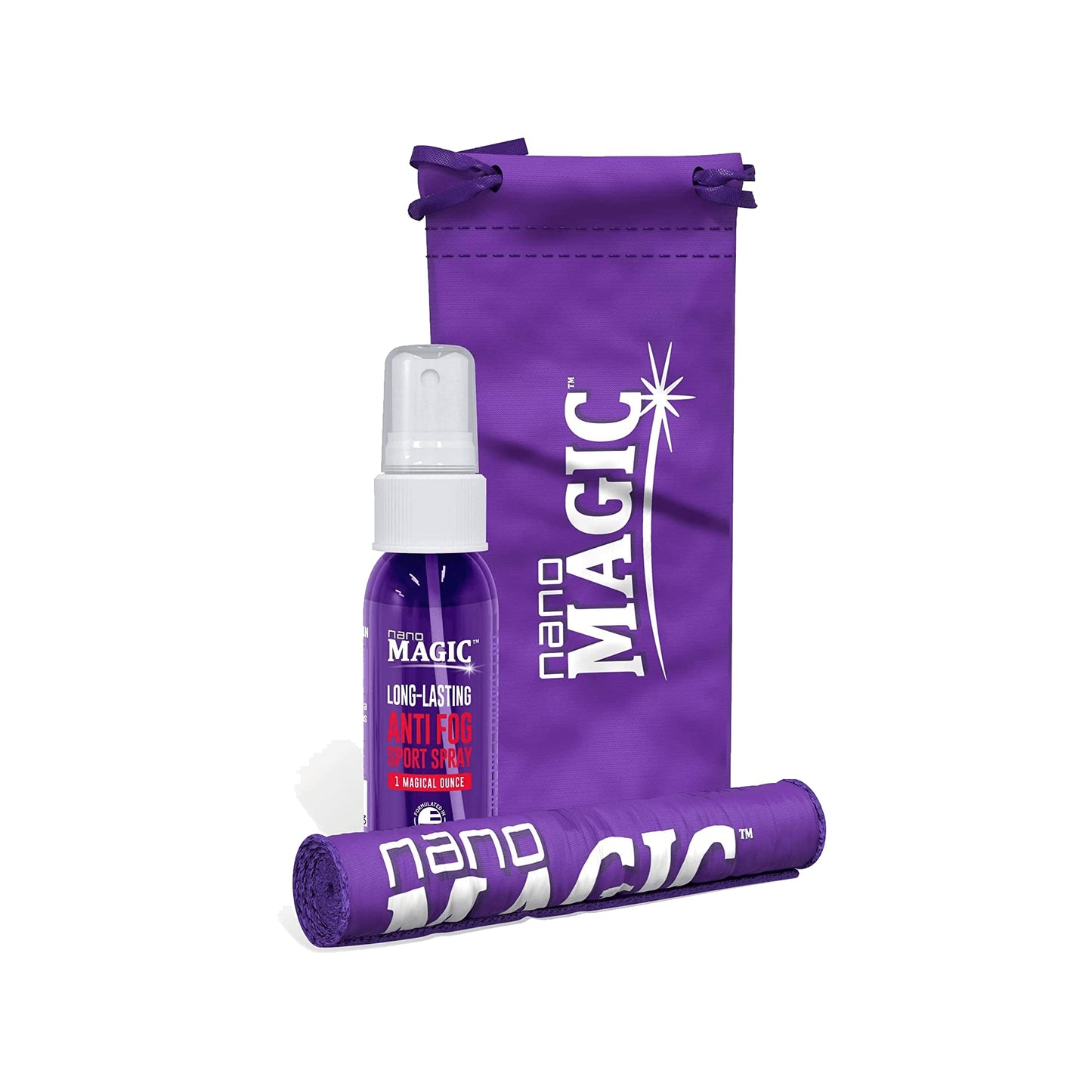 Nano Magic Anti Fog Sport Spray 1oz Travel Kit - No Streaks