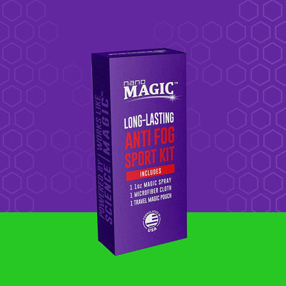Nano Magic Anti Fog Sport Spray 1oz Travel Kit - No Streaks