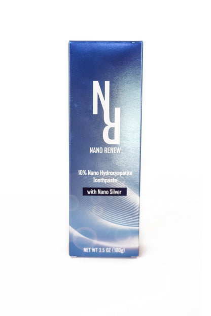 10% Nano Hydroxyapatite Toothpaste – Fluoride-Free, SLS-Free, Xylitol (3.5 oz)