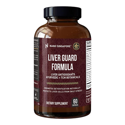 Nano Singapore Liver Guard Formula – Liver Health Support, Detox & Digestive Health | 60 Capsules