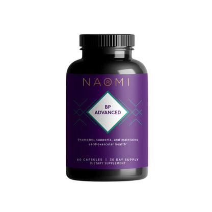 NAOMI BP Advanced: 1000mg Olive Leaf Extract + 180mcg Vitamin K2 | Cardiovascular Support