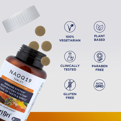 NAOQ19 Immunity Support – 19-Herb Ayurvedic Formula | Sri Sri Tattva | 90 Capsules