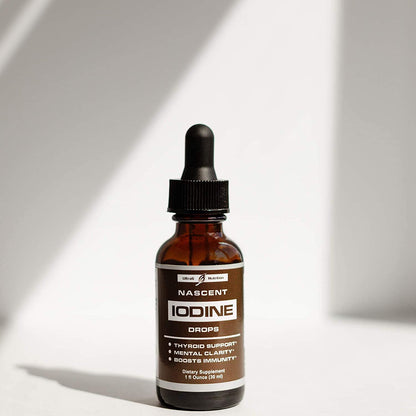 Nascent Iodine Drops - Energy & Immune Support | Liquid Supplement