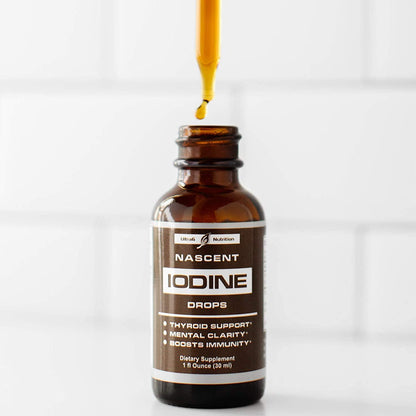 Nascent Iodine Drops - Energy & Immune Support | Liquid Supplement
