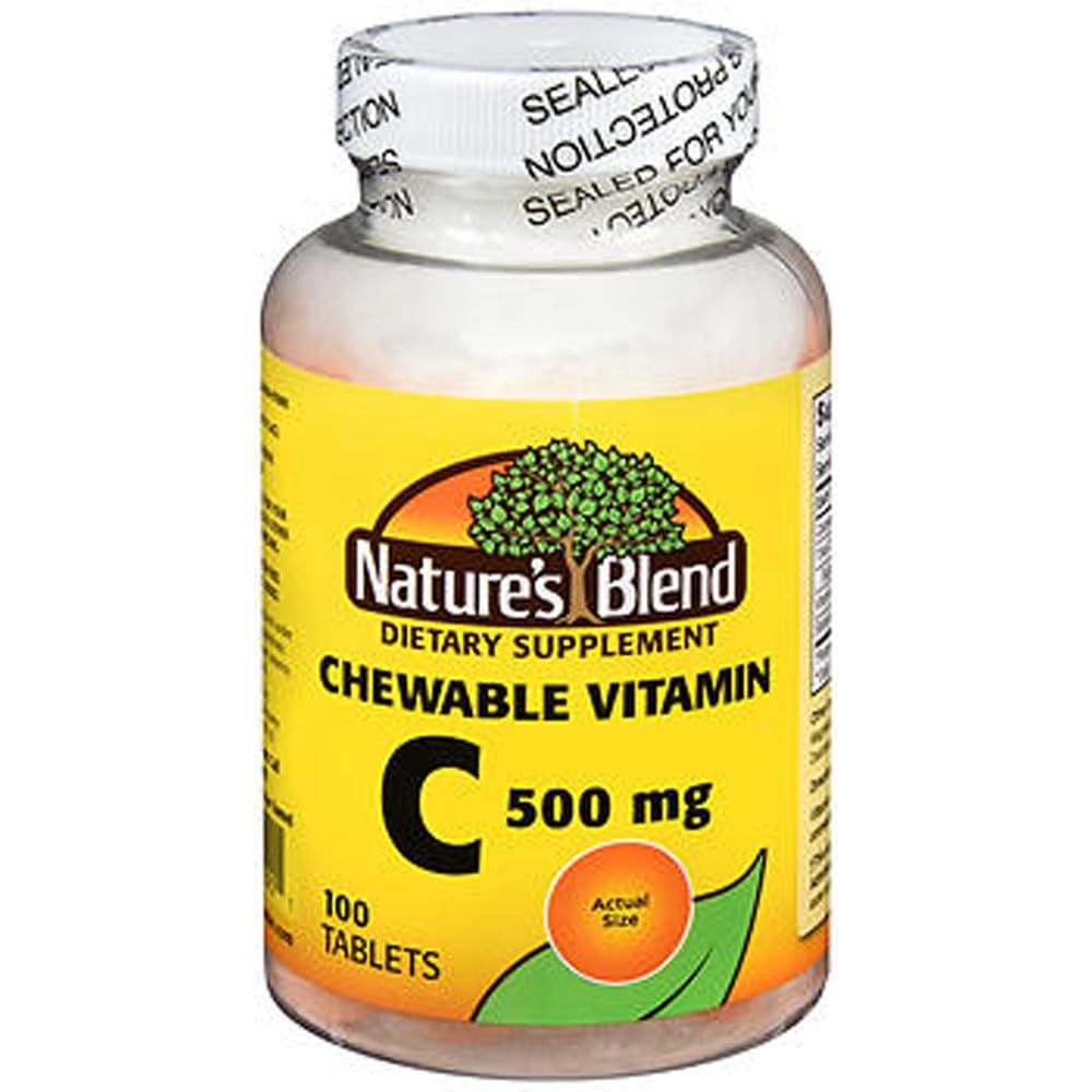 NAT B VIT C CW 500MG 100 - Vitamin C Supplement