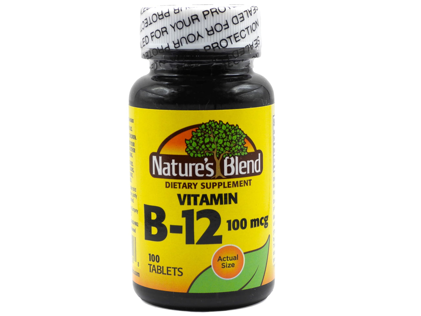 NAT B Vitamin B-12 TB 100MCG 100 – B12 Supplement | Nature's Blend