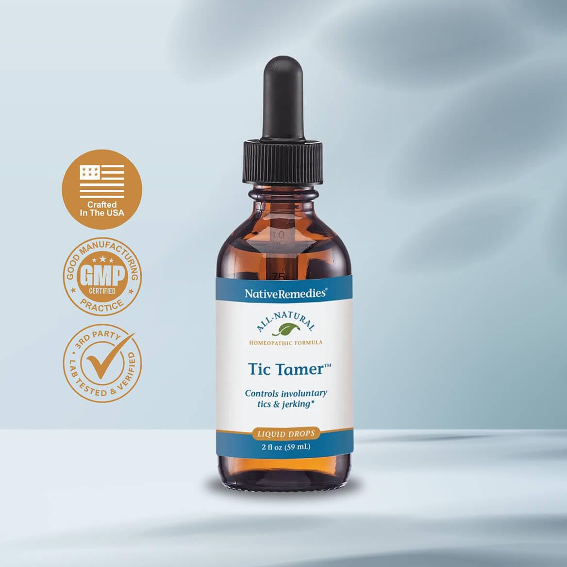 Native Remedies Tic Tamer 2 fl oz – Natural Homeopathic Tic Relief