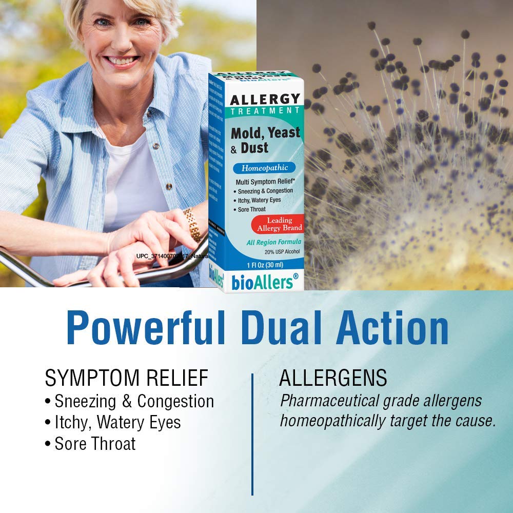 Natra-Bio NaturalCare Allergy Treatment — Homeopathic Formula | 1 Fl Oz