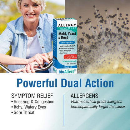 Natra-Bio NaturalCare Allergy Treatment — Homeopathic Formula | 1 Fl Oz