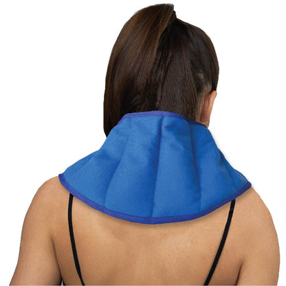 NatraCure Warming Neck Wrap with SmartBead – Microwaveable Moist Heat Pain Relief