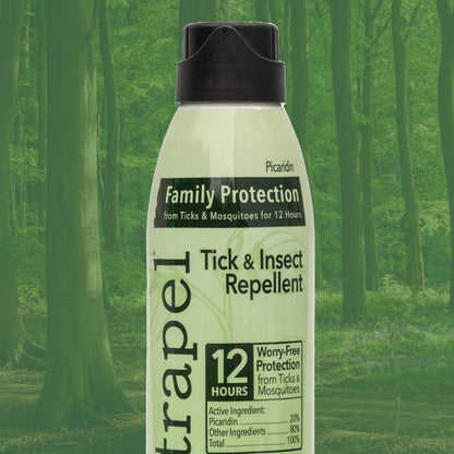 Natrapel Tick & Insect Repellent Eco-Spray — 20% Picaridin, 12-Hour Protection, 2-Pack