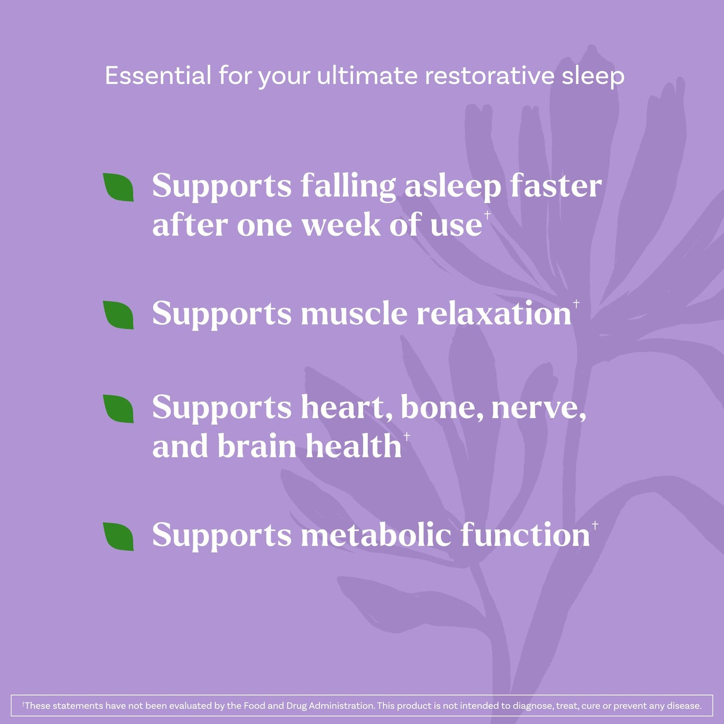 Natrol Sleep & Restore Calming Drink Mix with Magnesium Glycinate – Cherry, 10 Stick Packs