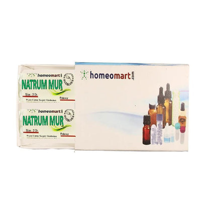 Natrum Muriaticum 200C Homeopathy Pellets (Pack of 2) – Homeomart
