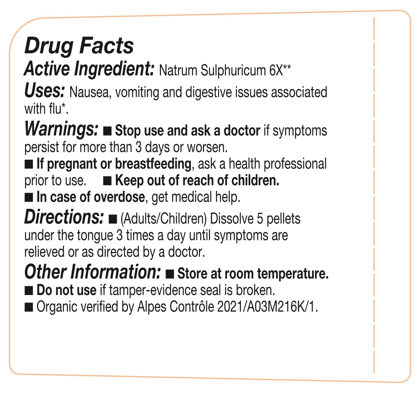 Natrum Sulphuricum 6X | OLLOIS Organic & Vegan Cell Salt # 11 (Pack of 3)