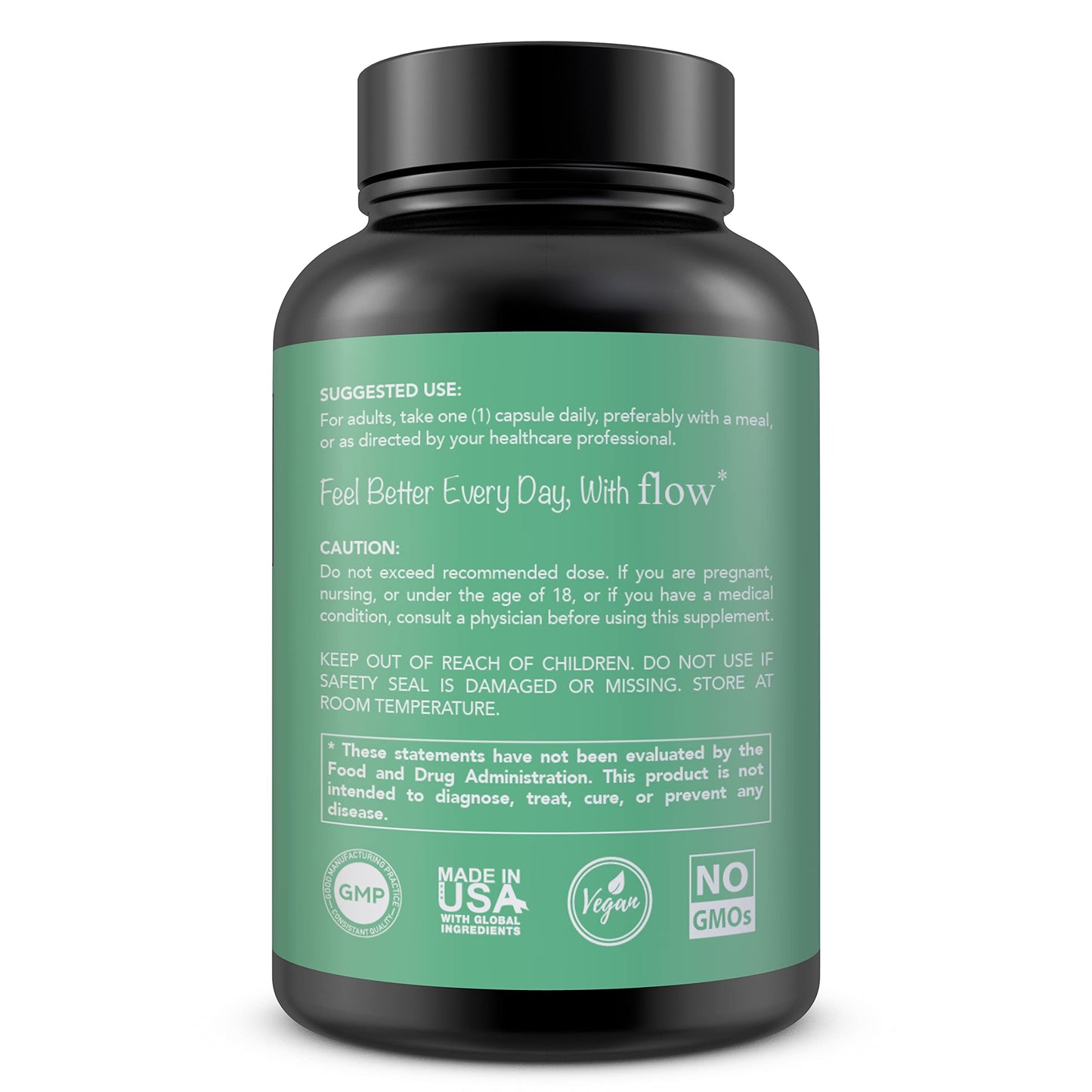 Nattokinase 4000 FU 200mg - Vegan No Stearates Gluten Free - Pure Natural Blood Thinner & Blood Flow Supplement - 100 Capsules / 100 Days Supply