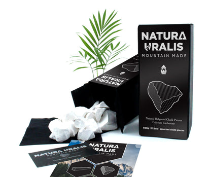 Natura Uralis Premium Belgorod Chalk Chunks - 17oz White Calcium Carbonate