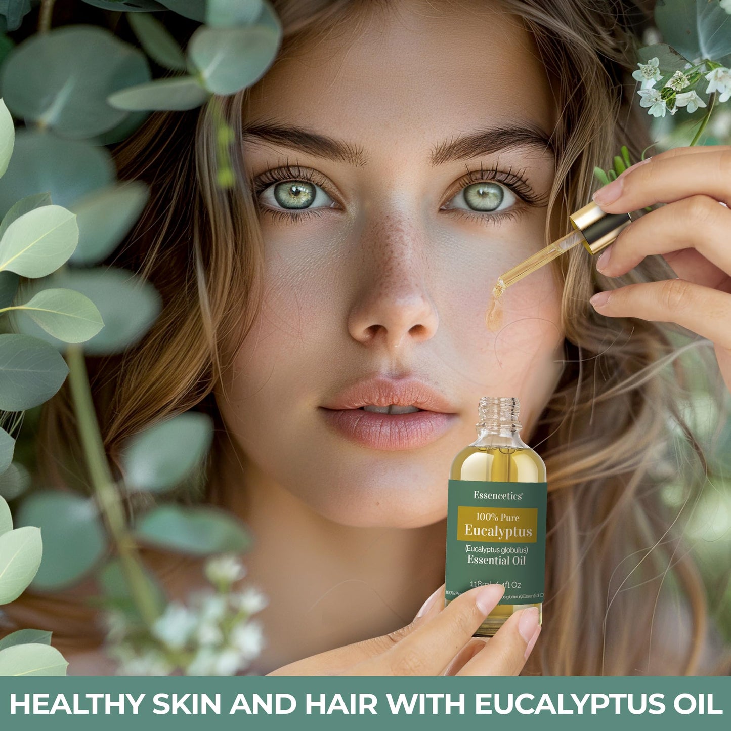 Eucalyptus Essential Oil 4oz - 100% Natural, Therapeutic Grade, Organic