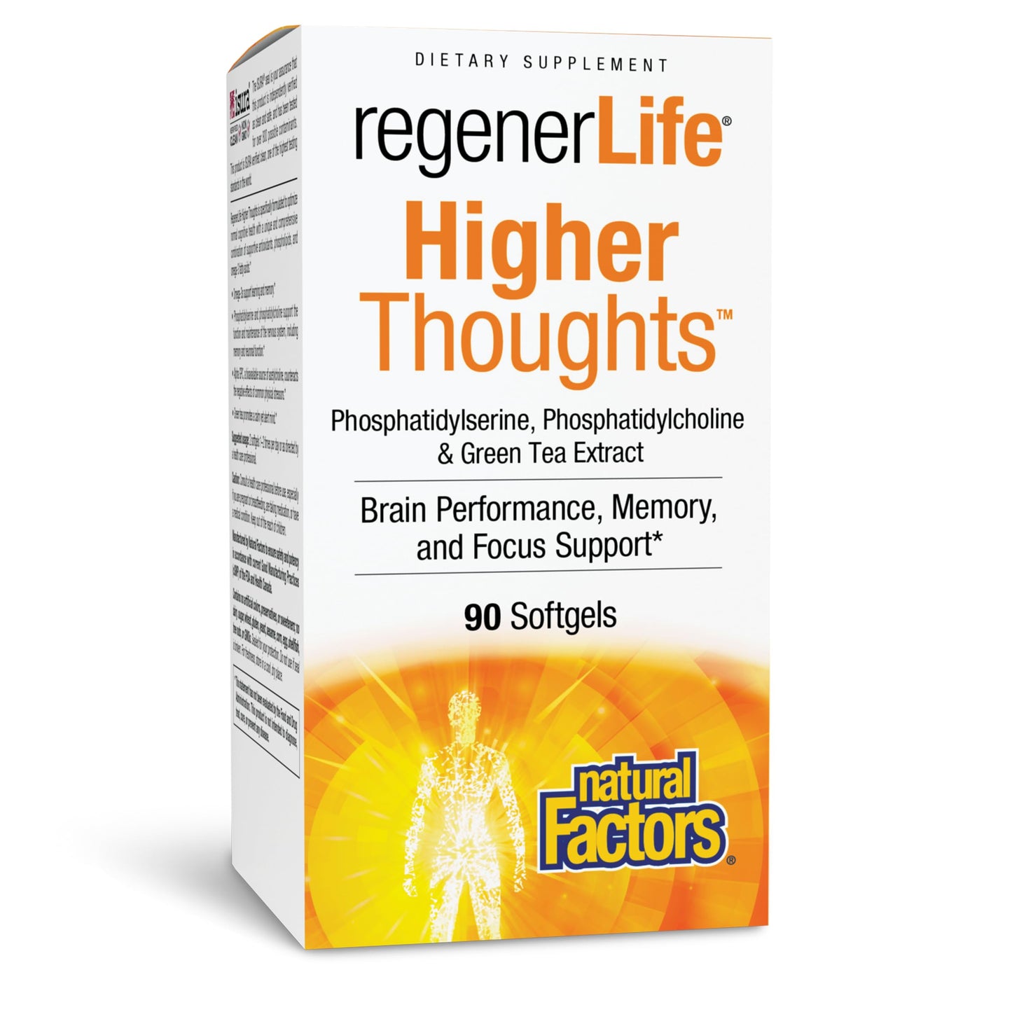 Natural Factors 3 Brains: Cognitive Health & Brain Function, 90 Softgels