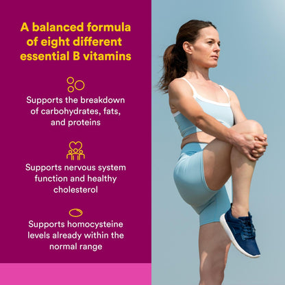 Natural Factors BioCoenzymated Active B Complex – 60 Capsules (60 Servings)