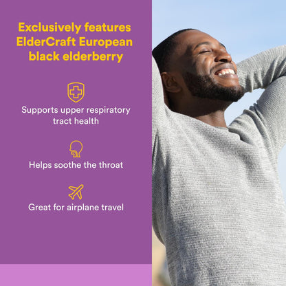 Natural Factors Black Elderberry 100 mg - 60 Fast-Acting Softgels
