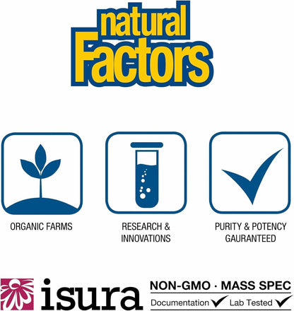 Natural Factors Lung, Bronchial & Sinus Health – Respiratory Support Supplement (90 Tablets)