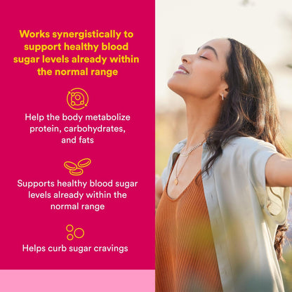 Natural Factors Chromium & Vanadium 125 mcg – Supports Healthy Metabolism – 90 Caps