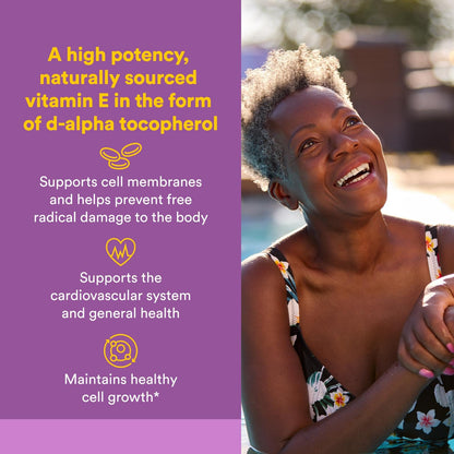 Natural Factors Vitamin E 400 IU Softgels – Antioxidant & Cardiovascular Support