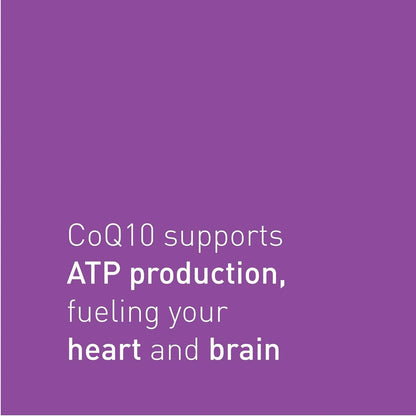 Natural Factors CoQ10 50mg | Coenzyme Q10 Supplement for Energy, Heart Health & Antioxidant Support | 120 Softgels