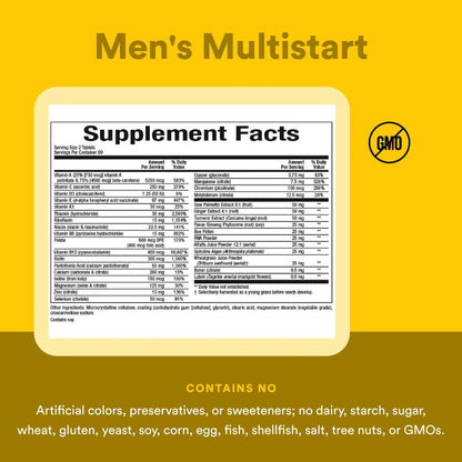 Natural Factors Dr. Murray MultiStart Men's 120 Tabs - Multi-Pack
