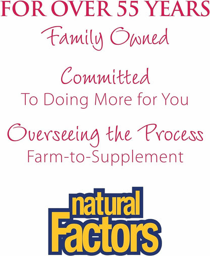Natural Factors GrapeSeedRich Grape Seed Extract - Antioxidant Support for Healthy Inflammatory Response | 120 Capsules