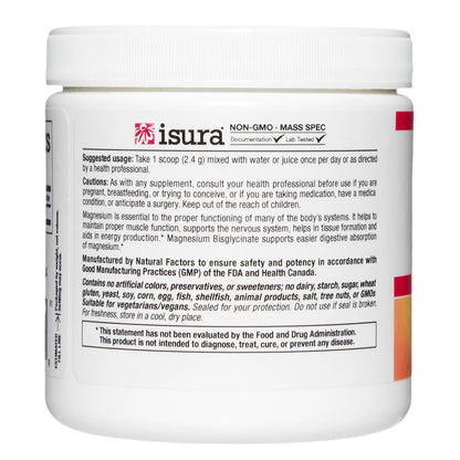 Natural Factors Magnesium Bisglycinate Powder – Whole-Body Health Support | 5.1 oz (50 Servings)