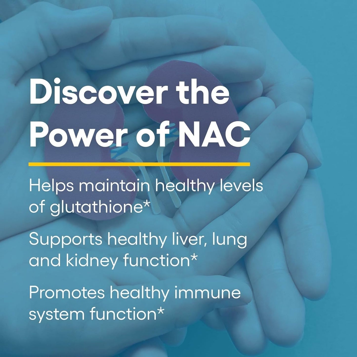Natural Factors N-Acetyl-L-Cysteine 500 mg – Liver & Lung Support | Immune Health | 90 Veg Capsules