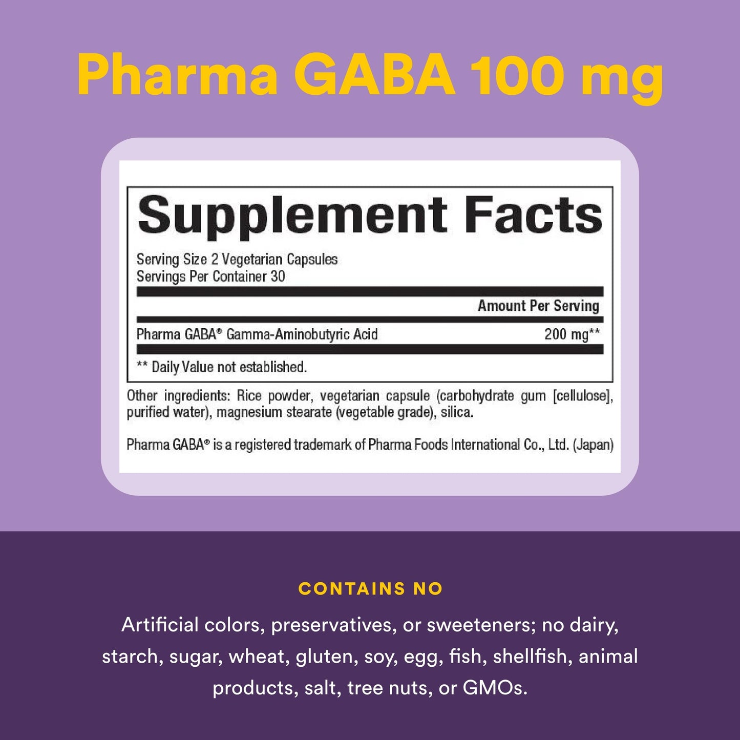Natural Factors Pharma GABA – Sleep Support, Calm Focus, 60 Chewable Tablets