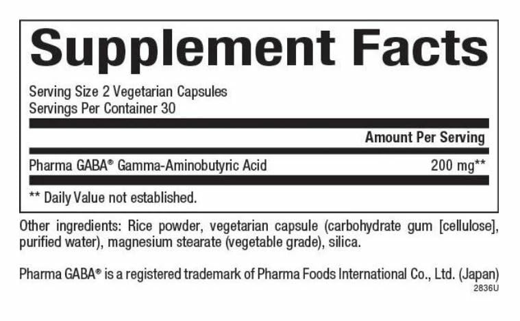 Natural Factors Pharma GABA – Sleep Support, Calm Focus, 60 Chewable Tablets