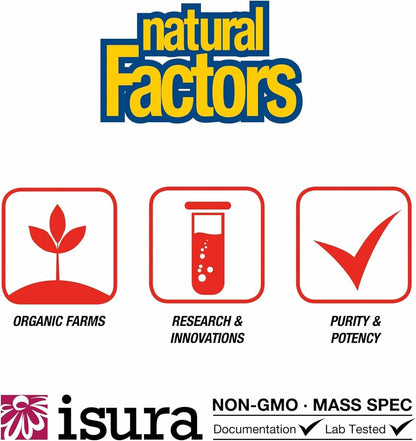 Natural Factors Phosphatidylserine – Memory & Brain Support, Gluten & Soy Free, 60 Softgels