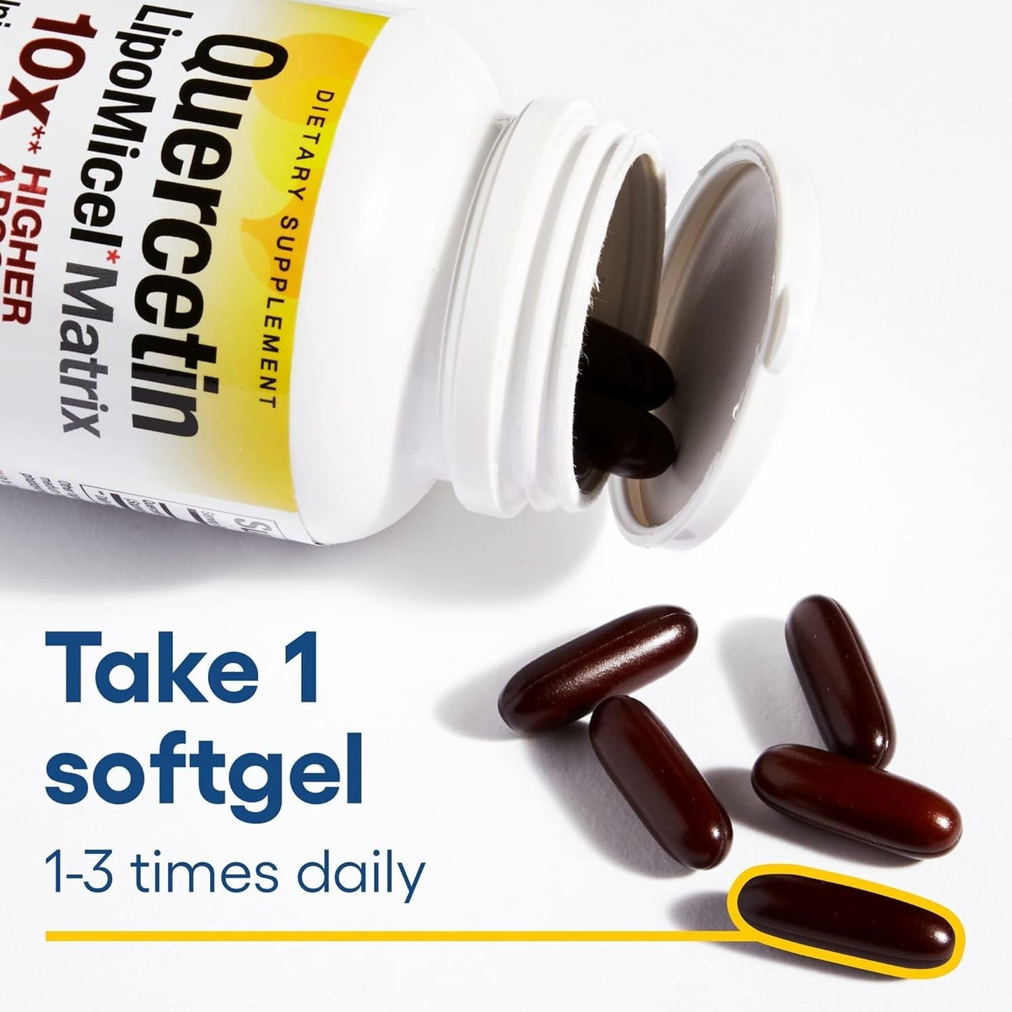 Natural Factors Quercetin LipoMicel Matrix – Immune & Capillary Health