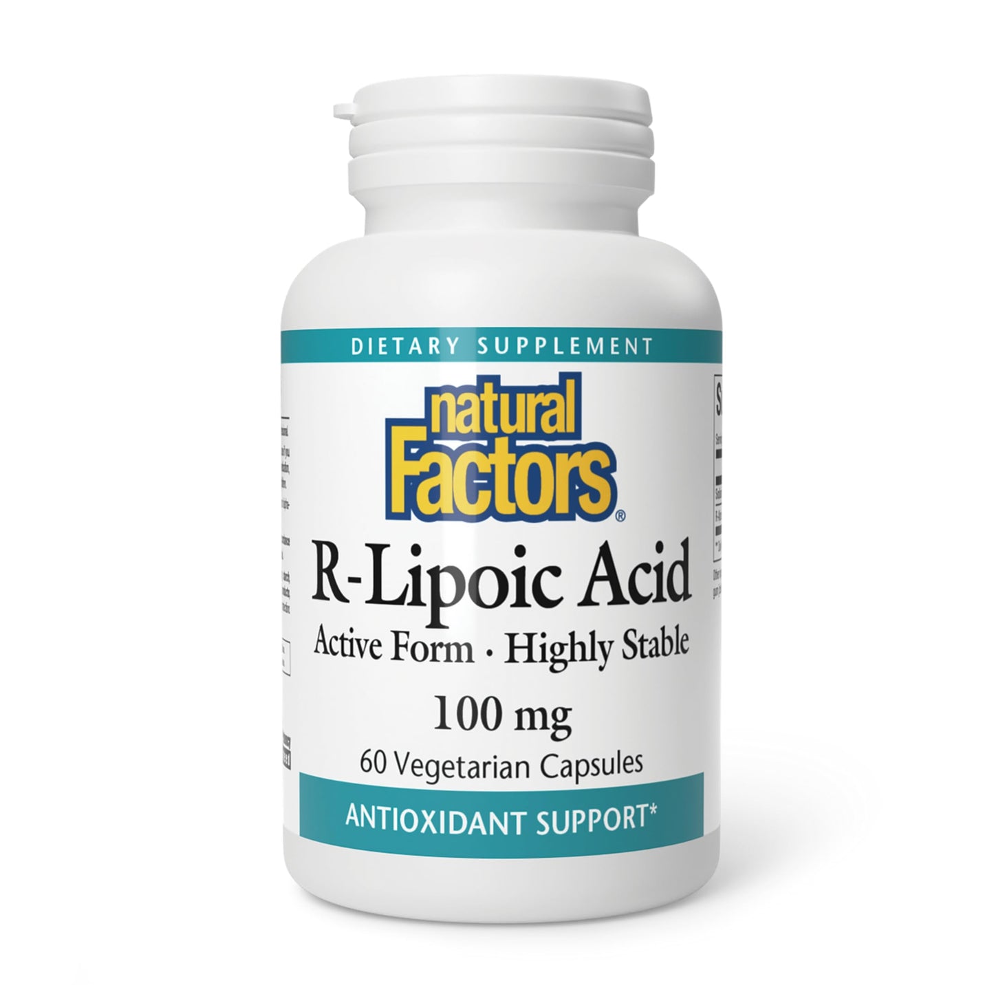 Natural Factors R-Lipoic Acid – Antioxidant Support, 60 Capsules