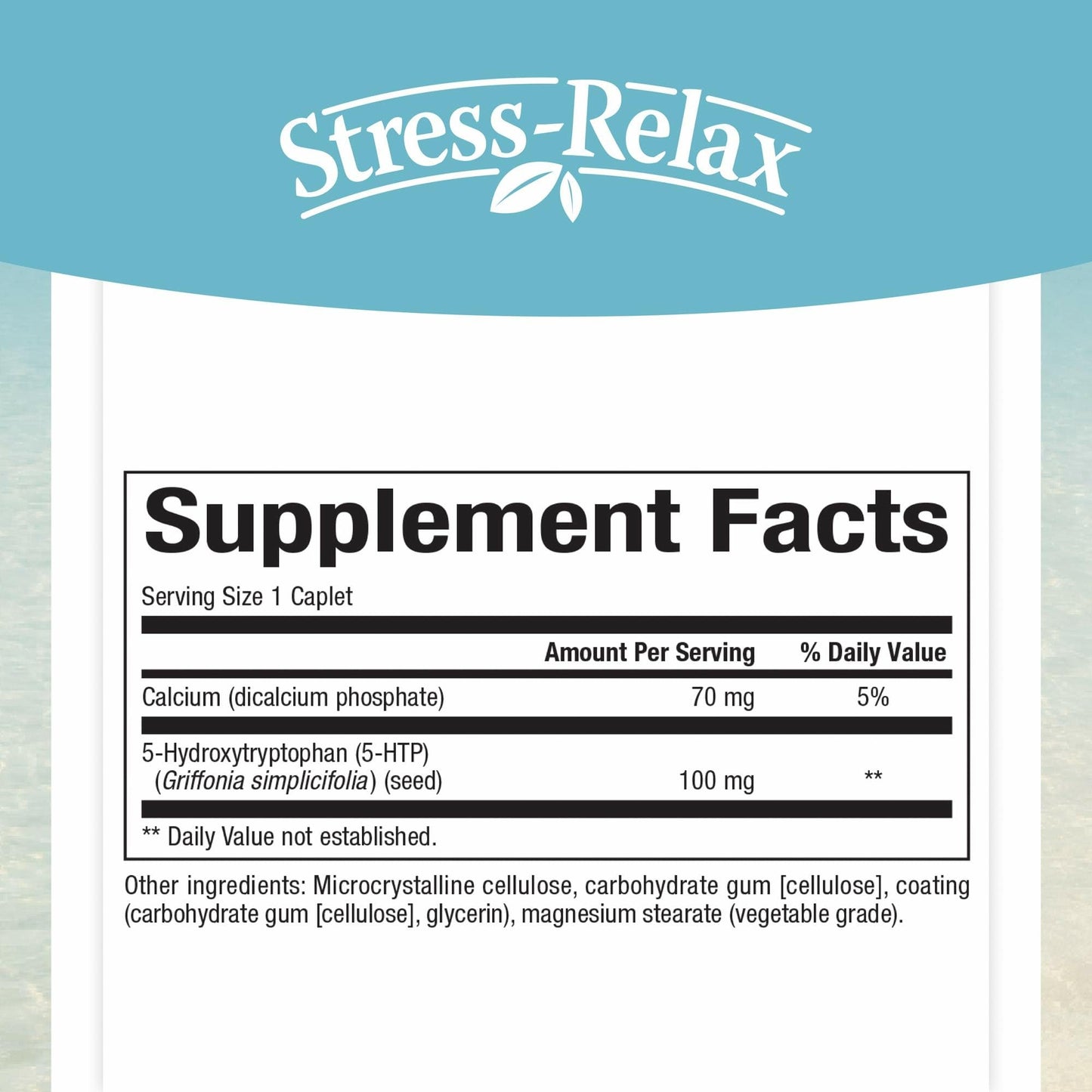 Natural Factors Stress-Relax 5-HTP 100 mg – Pharmaceutical-Grade, Sleep & Emotional Well-Being, 120 Count