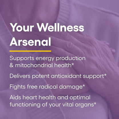 Natural Factors Ubiquinol 100 mg - Heart Health & Energy Support | 30 Softgels