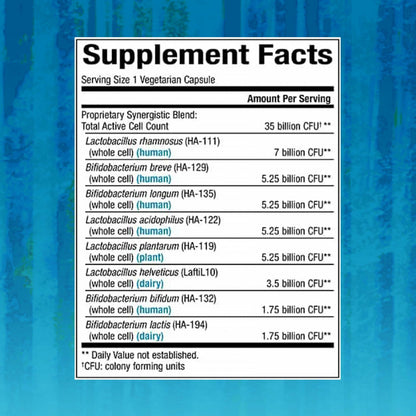 Natural Factors Ultimate Probiotic Senior's - 35B CFUs, Digestive & Immune Health, 30 Servings