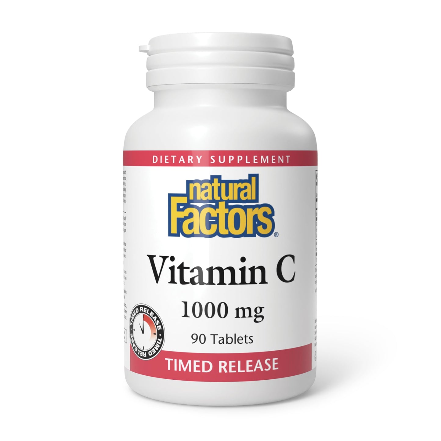 Natural Factors Vitamin C 1000mg Time Release | Antioxidant Protection & Immune Support | 90 Tablets