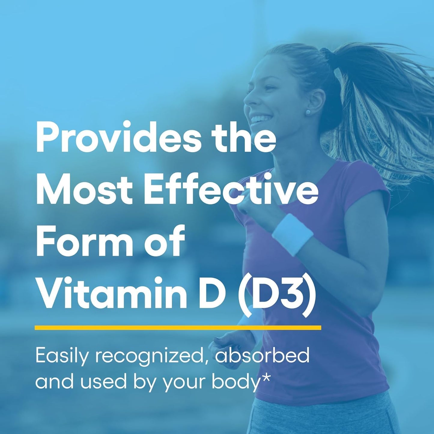 Natural Factors Vitamin D3 5,000 IU – Joint, Bone & Immune Support (240 Count)