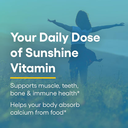 Natural Factors Vitamin D3 5,000 IU – Joint, Bone & Immune Support (240 Count)