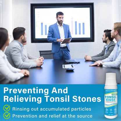 Tonsil Stone Mouthwash - Removes Stones, Relieves Bad Breath & Dry Mouth