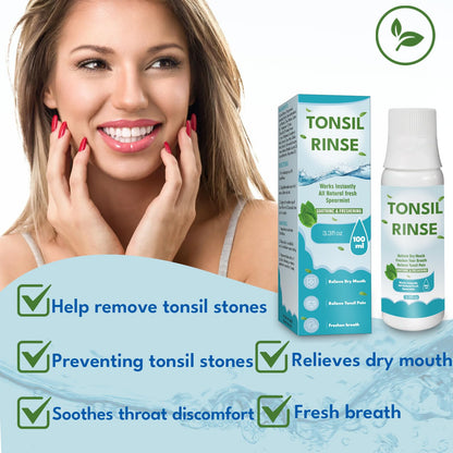 Tonsil Stone Mouthwash – Natural Oral Rinse for Bad Breath & Dry Mouth (100 ml)