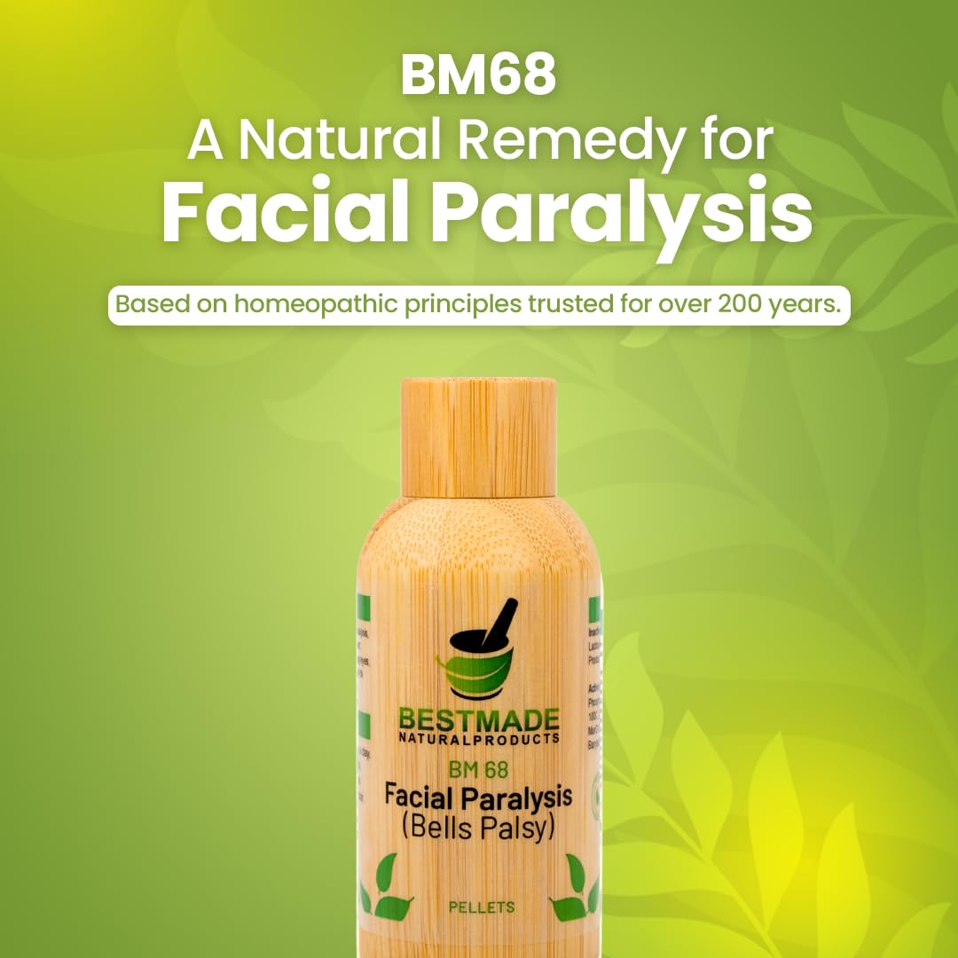 Bestmade BM68 Facial Paralysis Remedy – Bell’s Palsy Relief, 350 Pellets