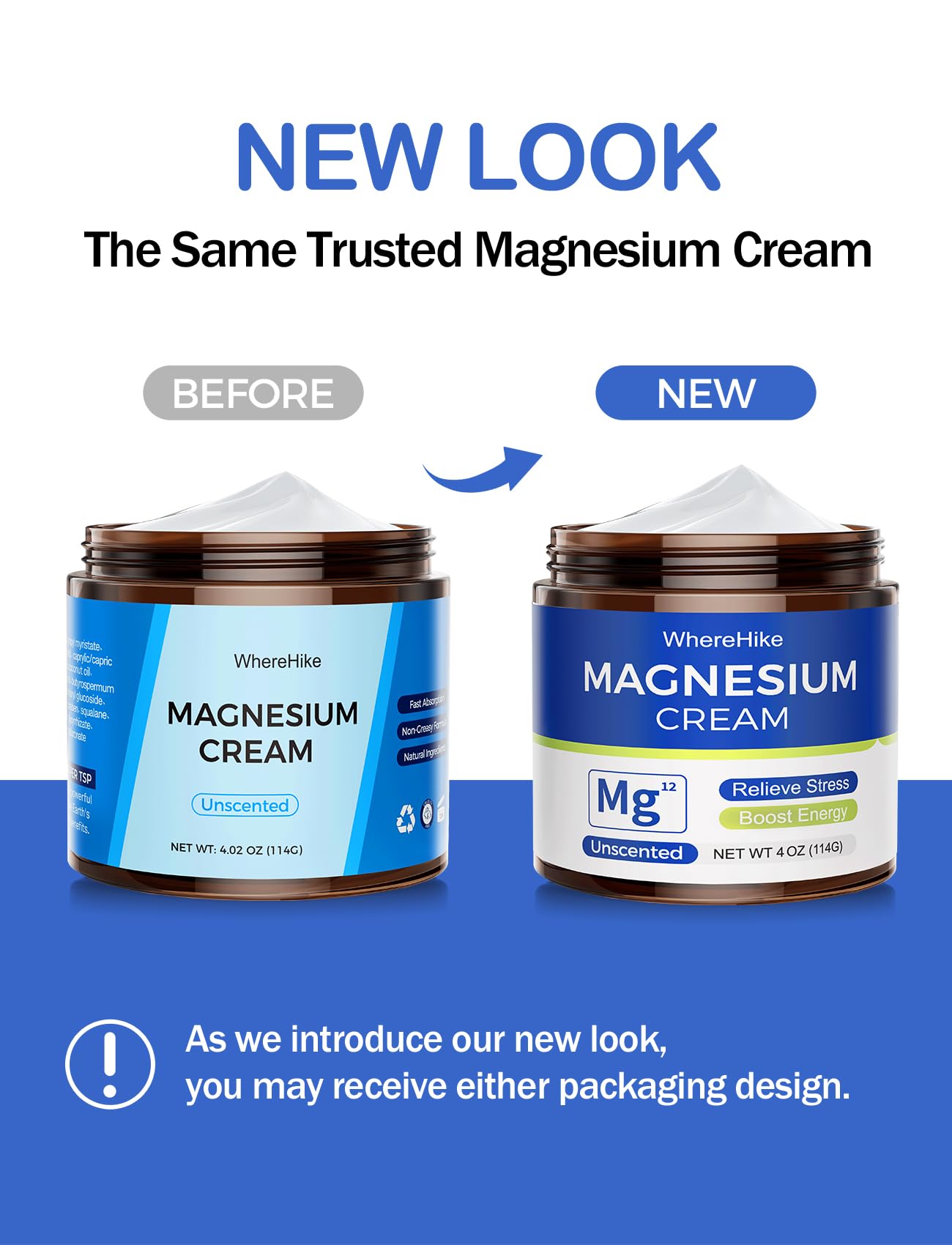 Natural Topical Magnesium Cream for Sleep & Relaxation – Unscented Nighttime Lotion