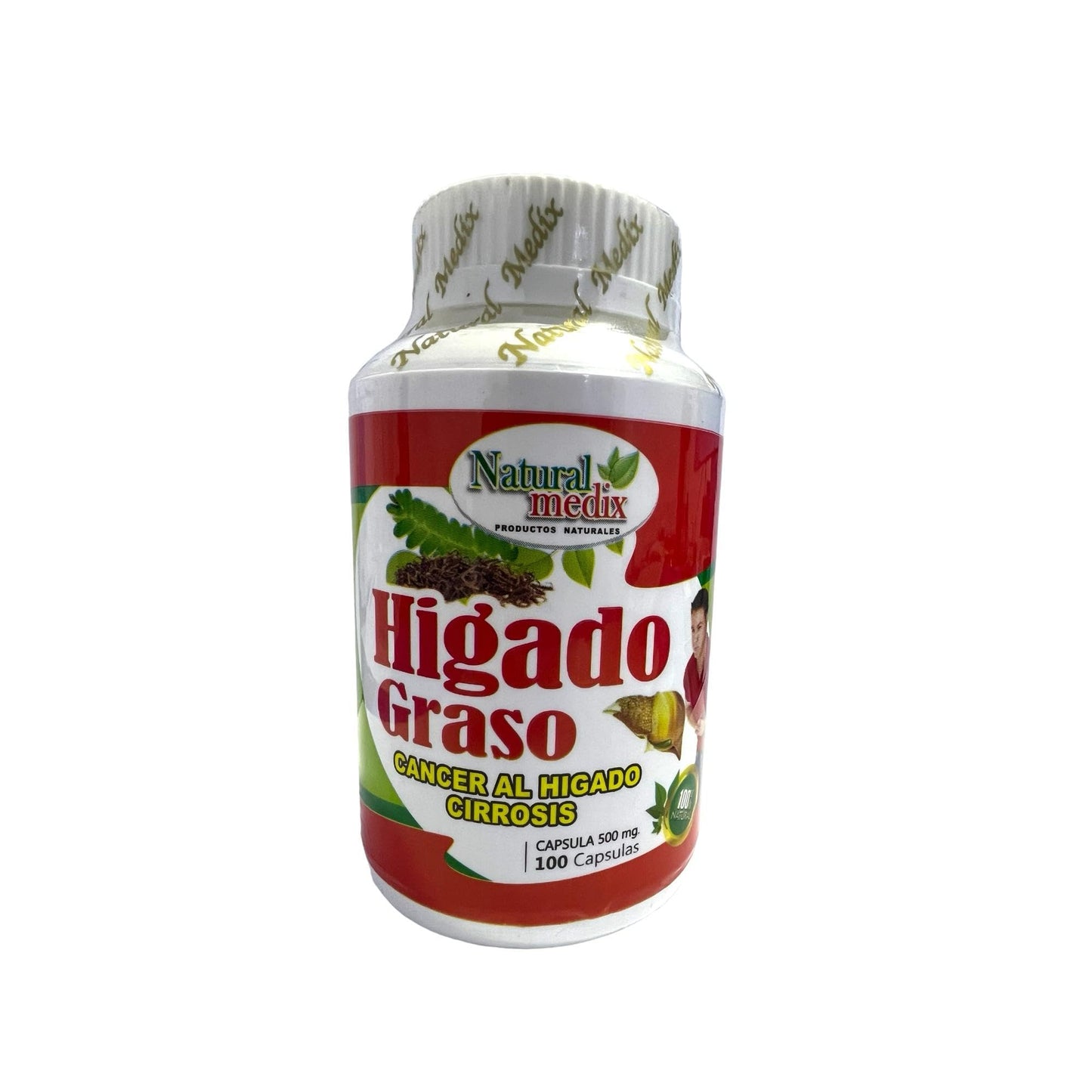 Natural Medix Fatty Liver Herbal Supplement with Artichoke, Dragon's Blood & Boldo – 100 Capsules | Liver Support